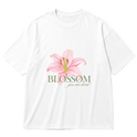 "Camiseta  Oversized - flower" Oversized Premium 96% algodão 4% Elastano