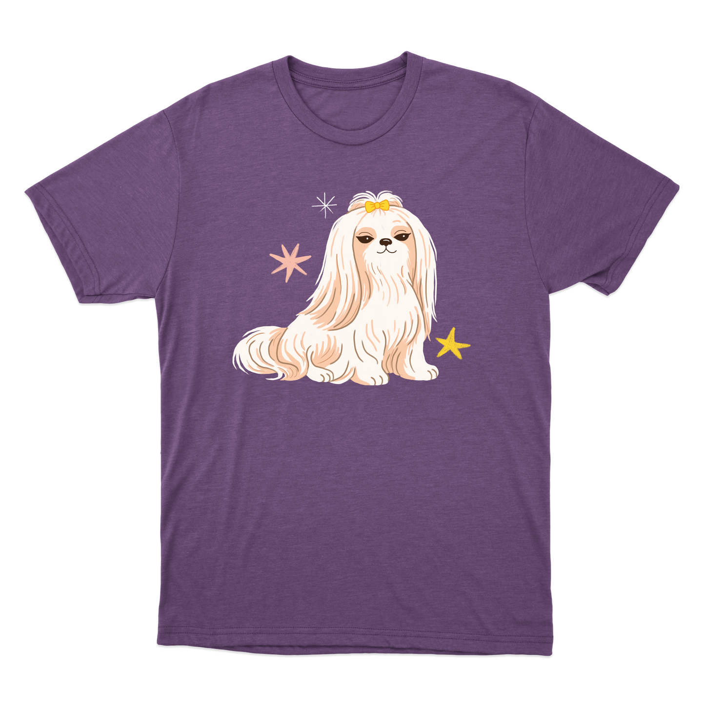 "Lhasa apso" Camiseta Básica Unissex