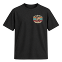 "Estampa/POR FÉ" Camiseta Regular Suedine