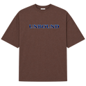 "Camisa da unbound" Camiseta Oversized Suedine 220g