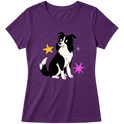 "Border collie" Blusa Baby Look