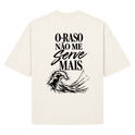 "FENDS -- O RASO NÃO ME SERVE MAIS (OVER)" Camiseta Oversized Suedine 220g