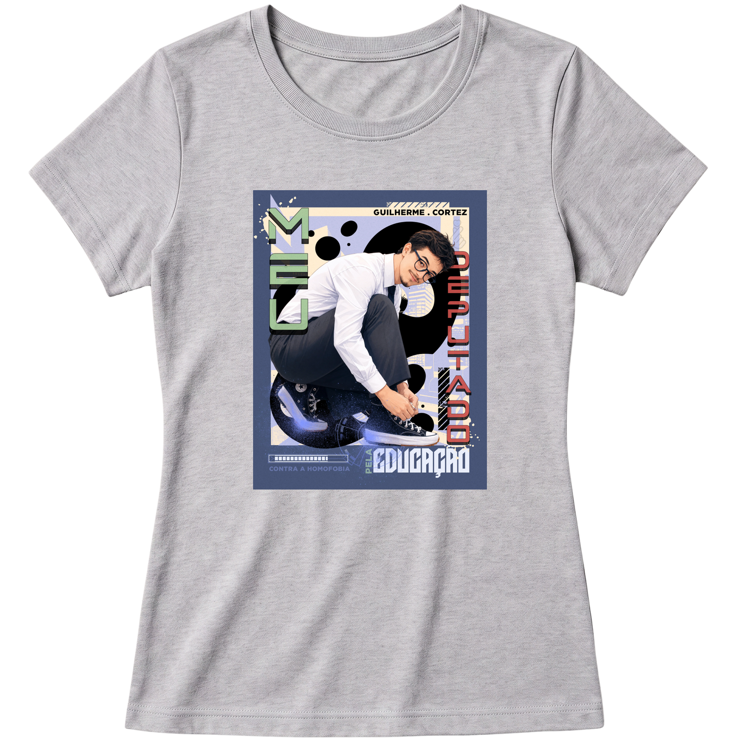 "Cortez KPop Babylook" Blusa Baby Look