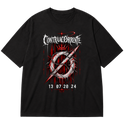 "Oversized Cotton #008 - CØNTRAACØRRENTE" Oversized Premium 96% algodão 4% Elastano