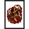 ""Cigana" Full Art - Quadro Caixa" Quadro caixa sem vidro acrílico