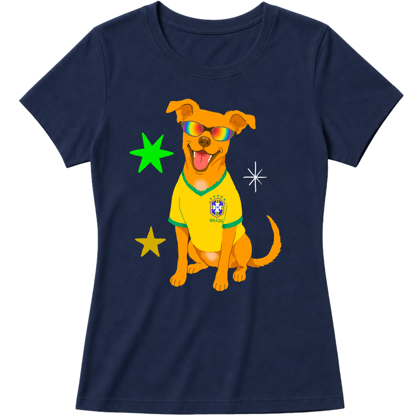 "Caramelo brasileiro" Blusa Baby Look
