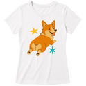 "Corgi" Blusa Baby Look
