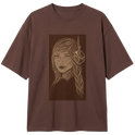 "Camiseta índia tribo do sul" Camiseta Oversized Classic