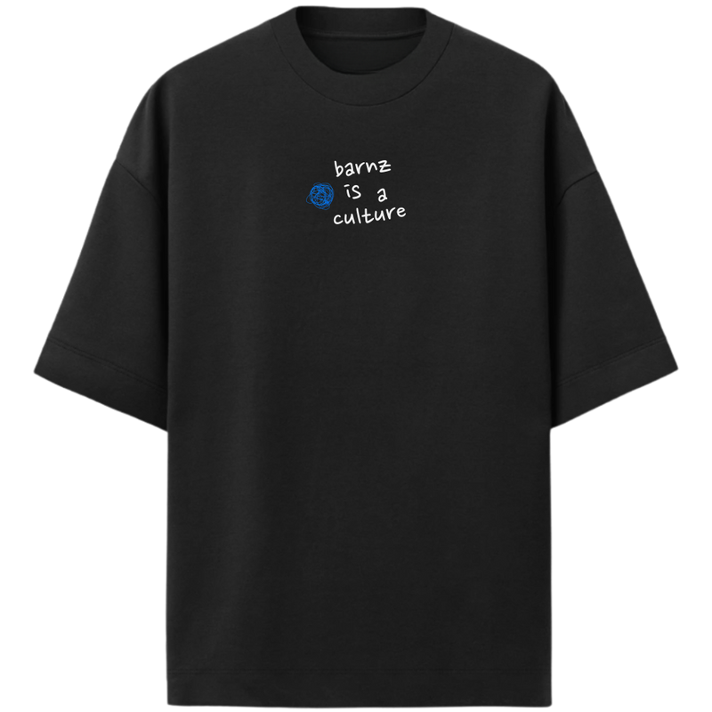 "Camiseta Oversized Barnz Is a Culture" Oversized Premium