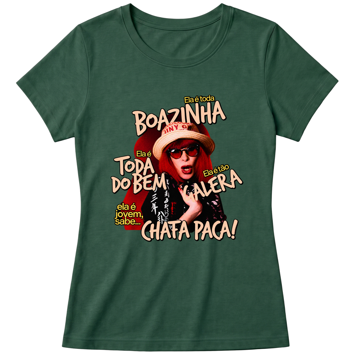 "Baby Look Classic - Toda Boazinha" Blusa Baby Look