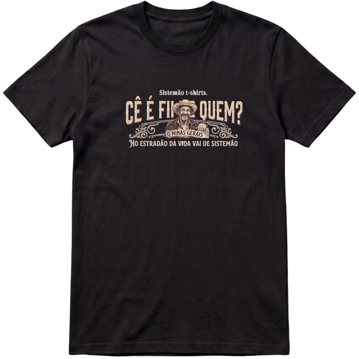 "Estampa FII DE QUEM" Camiseta Premium Unissex Bunker Studios