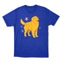 "Golden retrivier" Camiseta Básica Unissex