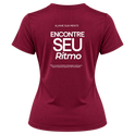 "Camiseta Encontre Seu Ritmo Dryfit Feminina Basic" Camiseta Dryfit Feminina Basic