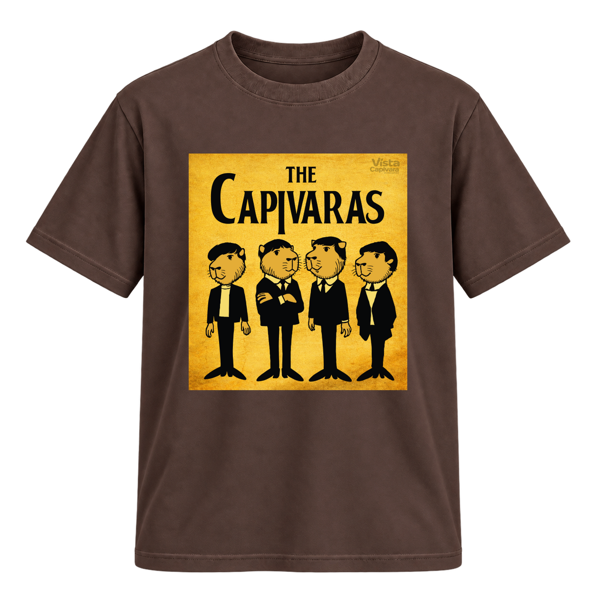 "The Capivaras" Camiseta Regular Suedine