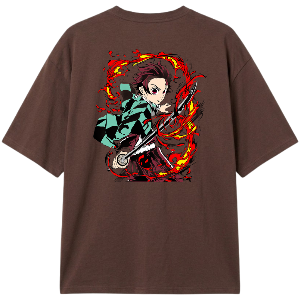 "Camiseta Oversized Classic Tanjiro" Camiseta Oversized Classic