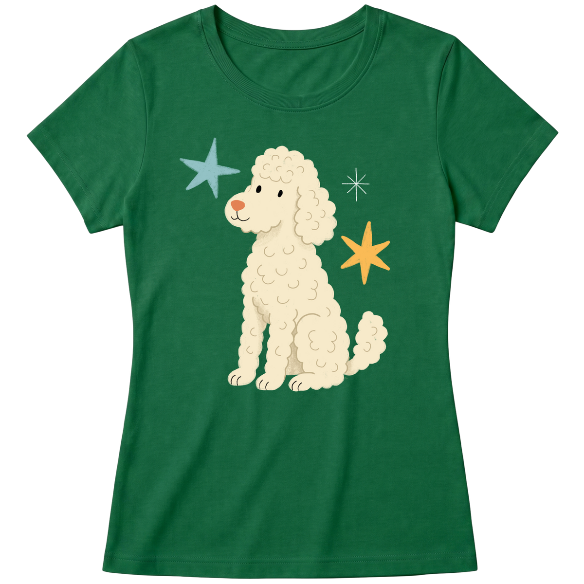 "Poodle" Blusa Baby Look