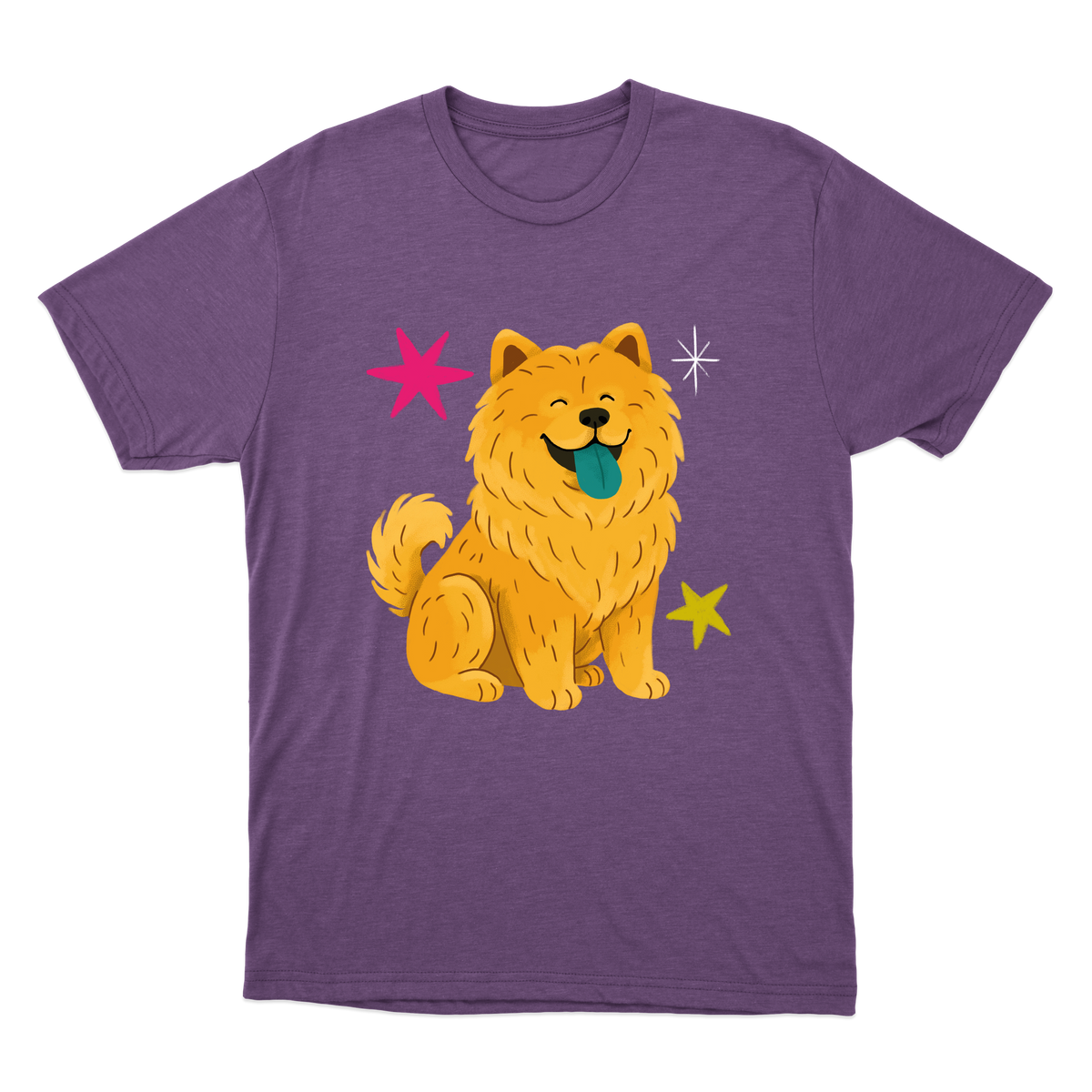 "chow chow" Camiseta Básica Unissex