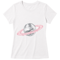 "Baby Look Pinky Saturn" Blusa Baby Look