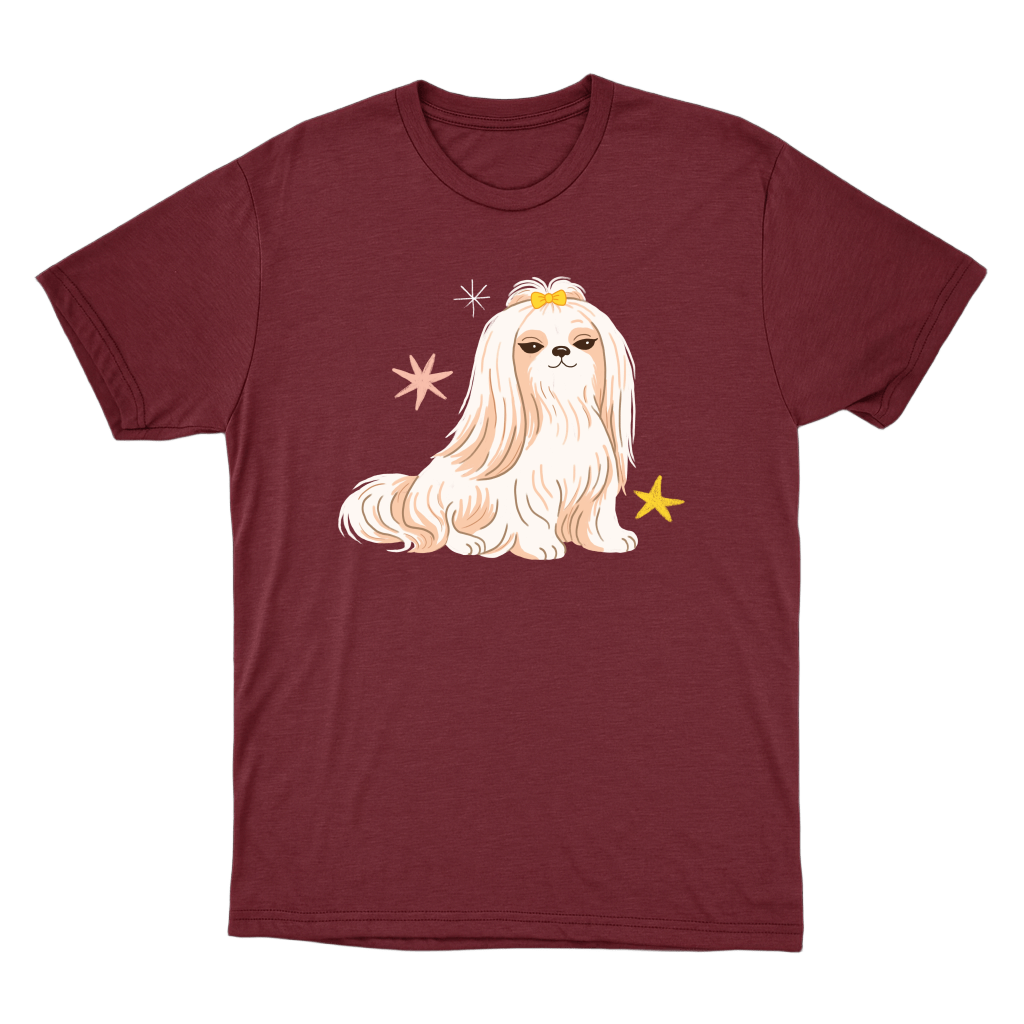 "Lhasa apso" Camiseta Básica Unissex