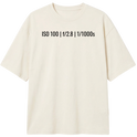 "ISO 100" Camiseta Oversized Classic