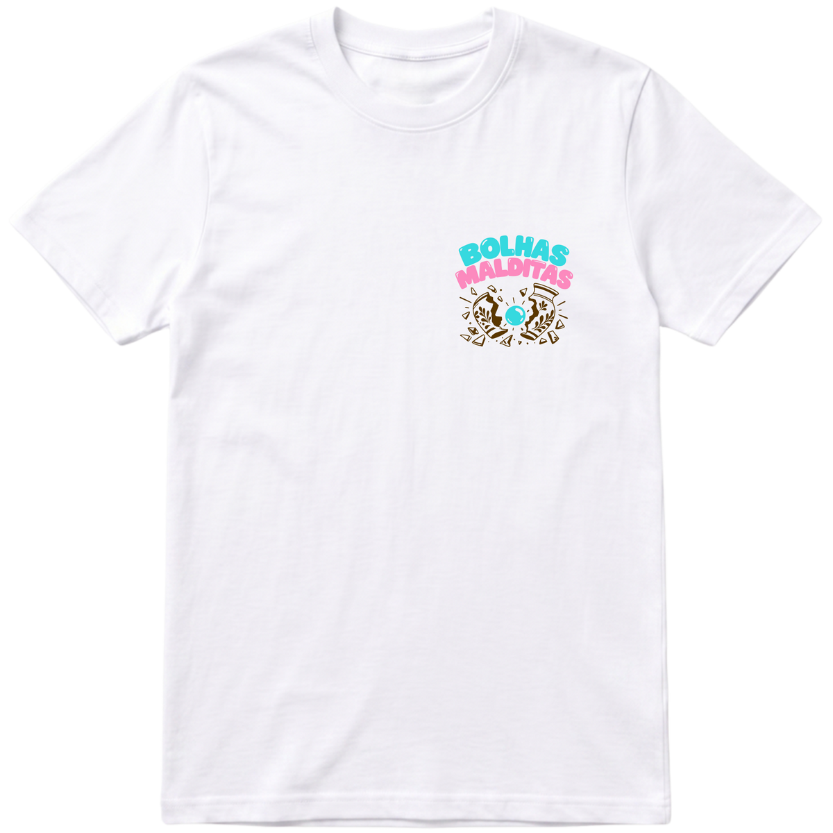 "bolhas malditas 2" Camiseta Básica Unissex