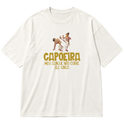 "Camiseta Oversized Cotton - Capoeira #01" Oversized Premium 96% algodão 4% Elastano