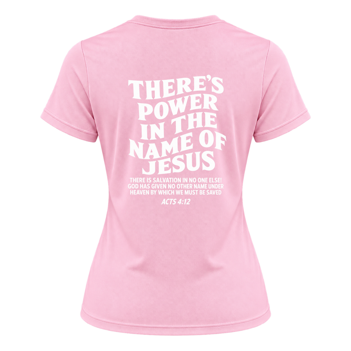 "Camiseta Dryfit Feminina Basic - Jesus Saves" Camiseta Dryfit Feminina Basic