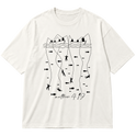 "FENDS  |  PESCADORES DE HOMENS" Oversized Premium 96% algodão 4% Elastano