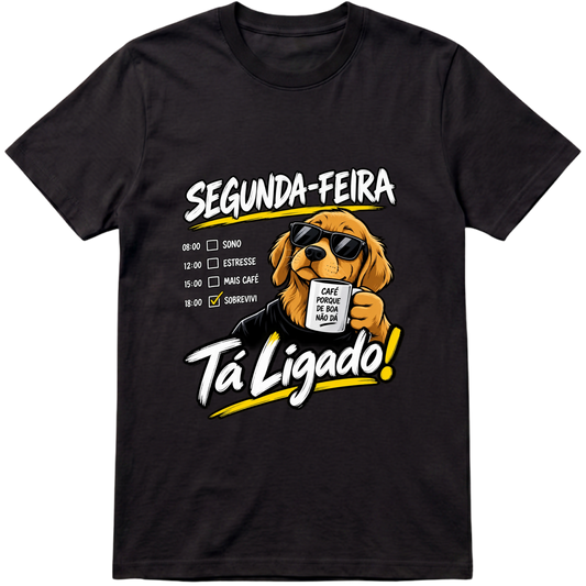 "Camiseta Basic Sobrevivi" Camiseta Premium Unissex Bunker Studios
