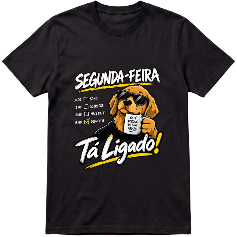 "Camiseta Basic Sobrevivi" Camiseta Premium Unissex Bunker Studios