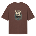 "Estampa/AMÉM" Camiseta Oversized Suedine 220g