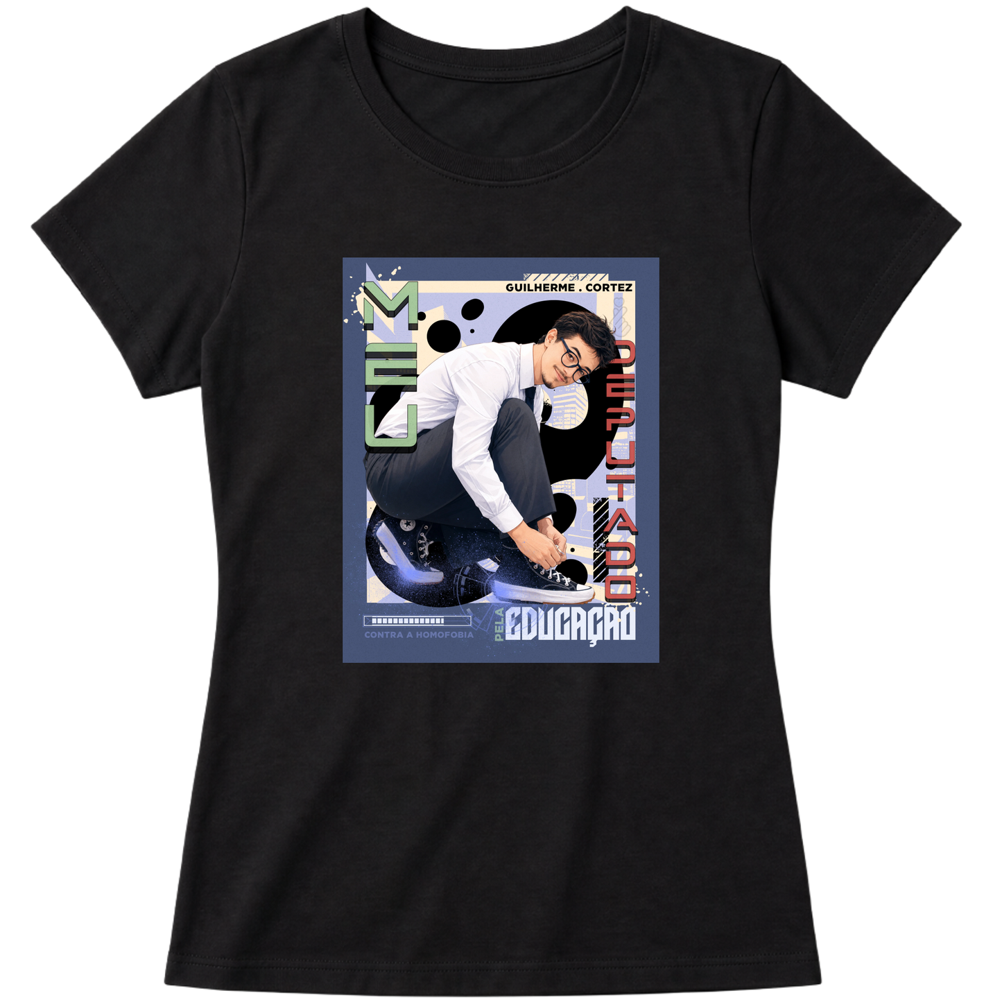 "Cortez KPop Babylook" Blusa Baby Look