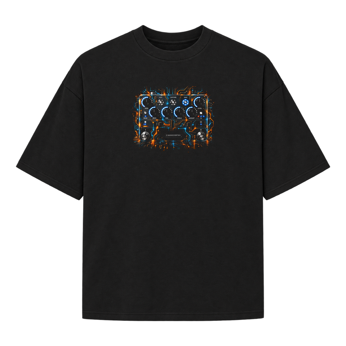 "NANO CORTEX" Camiseta Oversized Suedine 220g