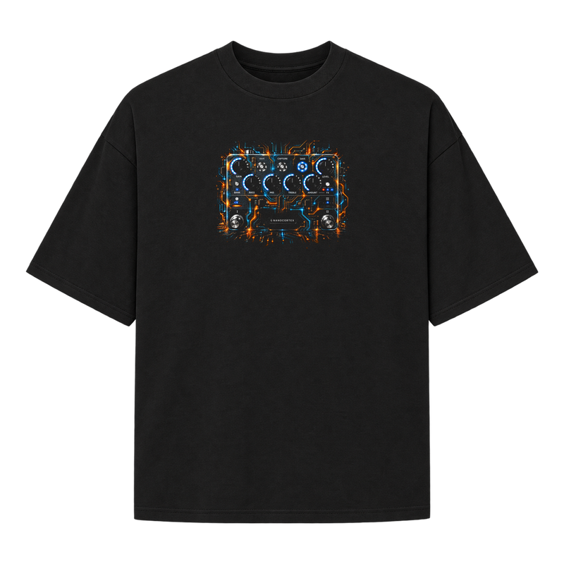 "NANO CORTEX" Camiseta Oversized Suedine 220g
