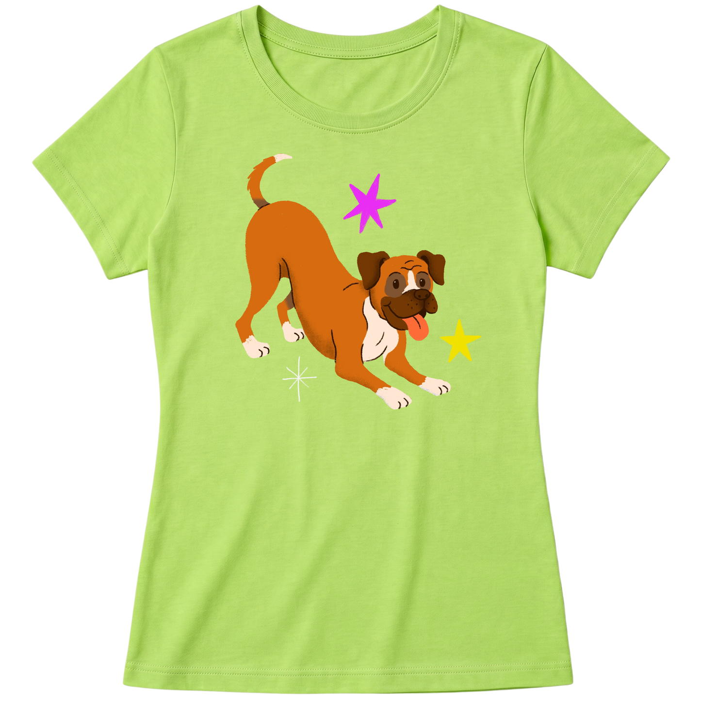 "Boxer" Blusa Baby Look