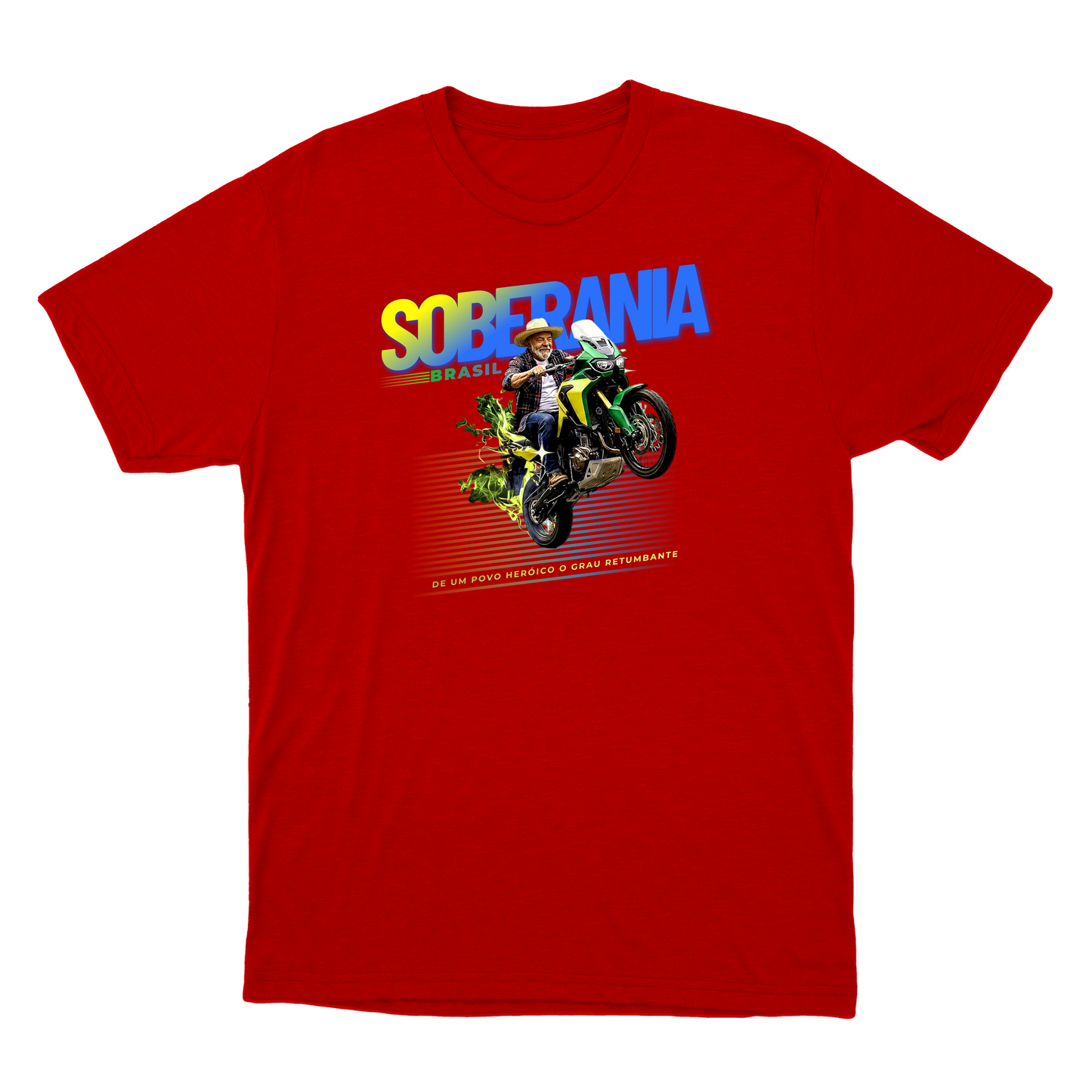 "Lula Soberania no Grau" Camiseta Básica Unissex