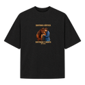 "Estampa/SINTONIA RÚSTICA" Camiseta Oversized Suedine 220g