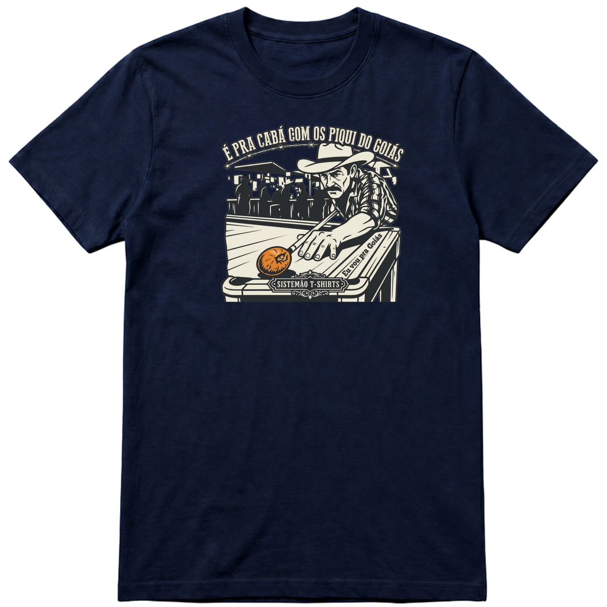 "Estampa É PRA CABA Básica" Camiseta Premium Unissex Bunker Studios