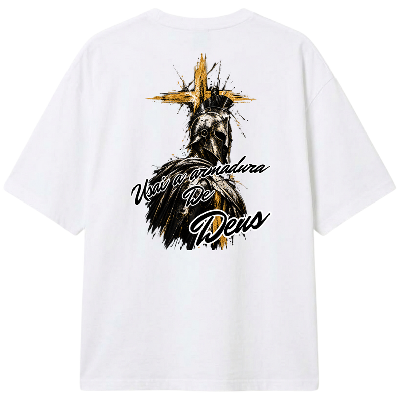 "Revesti de toda Armadura" Camiseta Oversized Classic