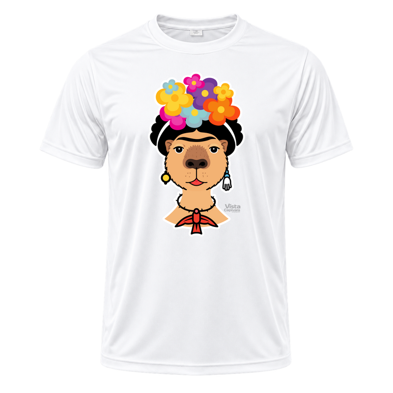 "Frida Kahpivara DTF" Camiseta Dryfit Masculina Basic
