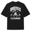 "Oversized Suedine 220g - Brócolis" Camiseta Oversized Suedine 220g