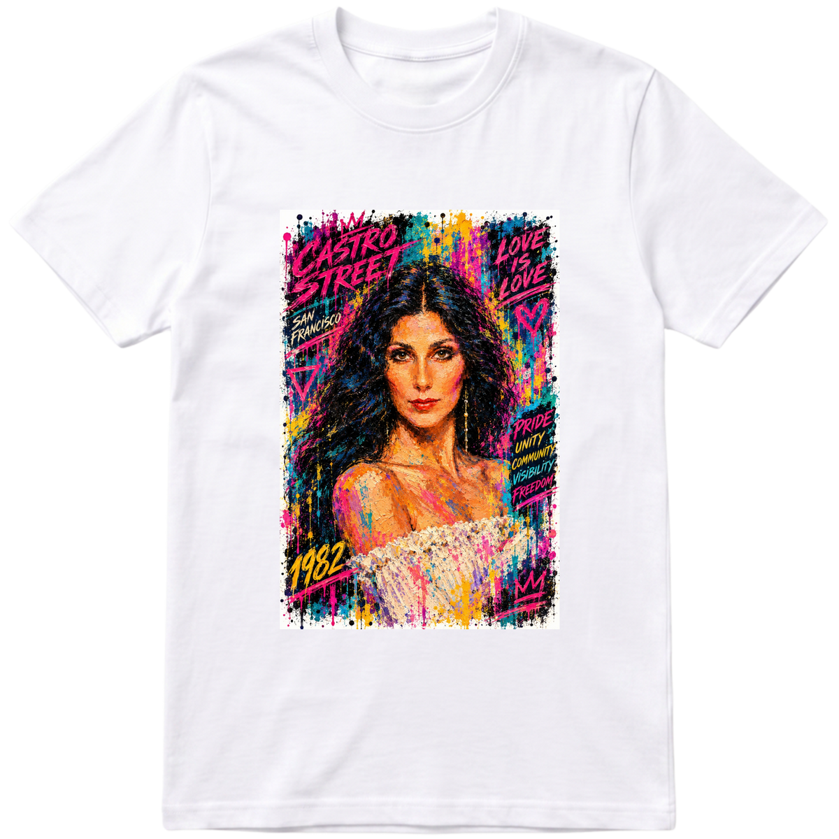 "Castro Cher" Camiseta Premium Unissex