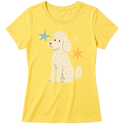 "Poodle" Blusa Baby Look