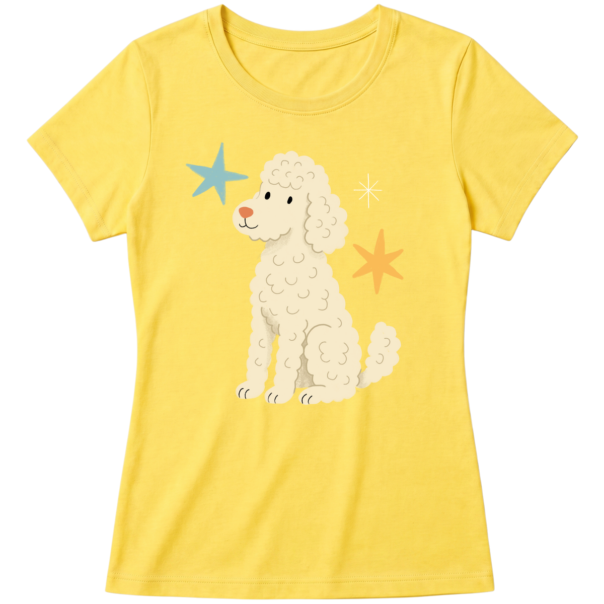 "Poodle" Blusa Baby Look