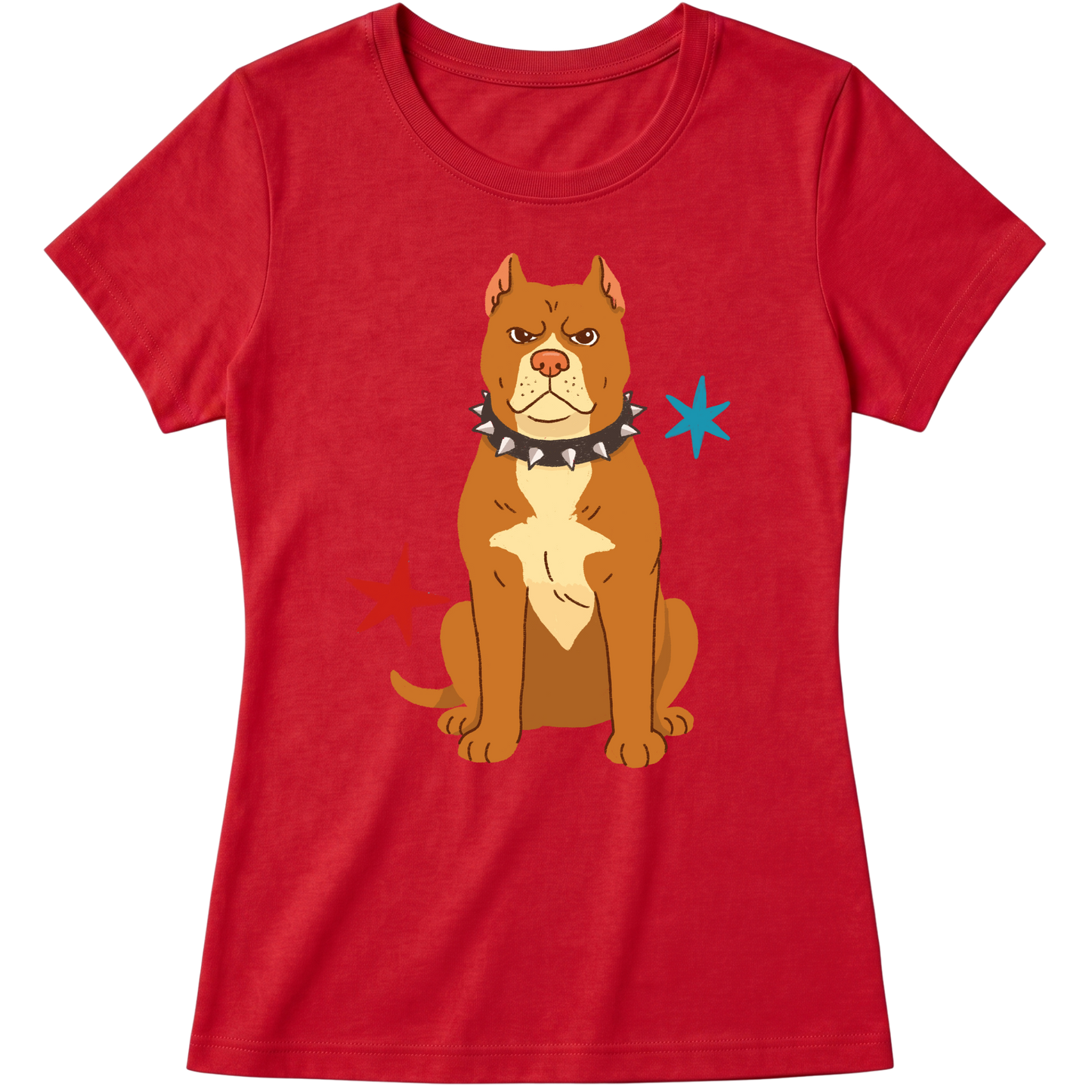 "Pitbull" Blusa Baby Look