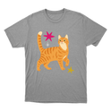 "Gato amarelo" Camiseta Básica Unissex