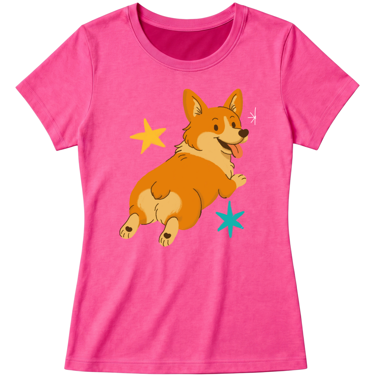 "Corgi" Blusa Baby Look