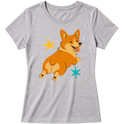 "Corgi" Blusa Baby Look