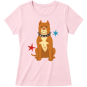 "Pitbull" Blusa Baby Look
