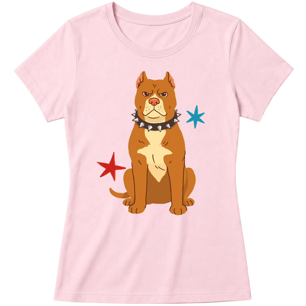 "Pitbull" Blusa Baby Look